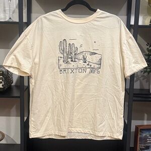 Brixton Off-White Desert Graphic Tee